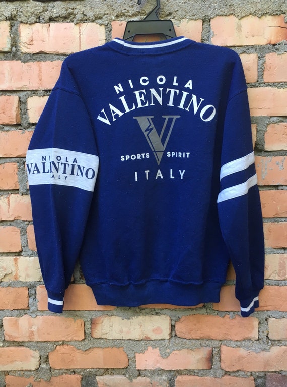 Nicola Valentino Italy Pullover Medium Size - Etsy