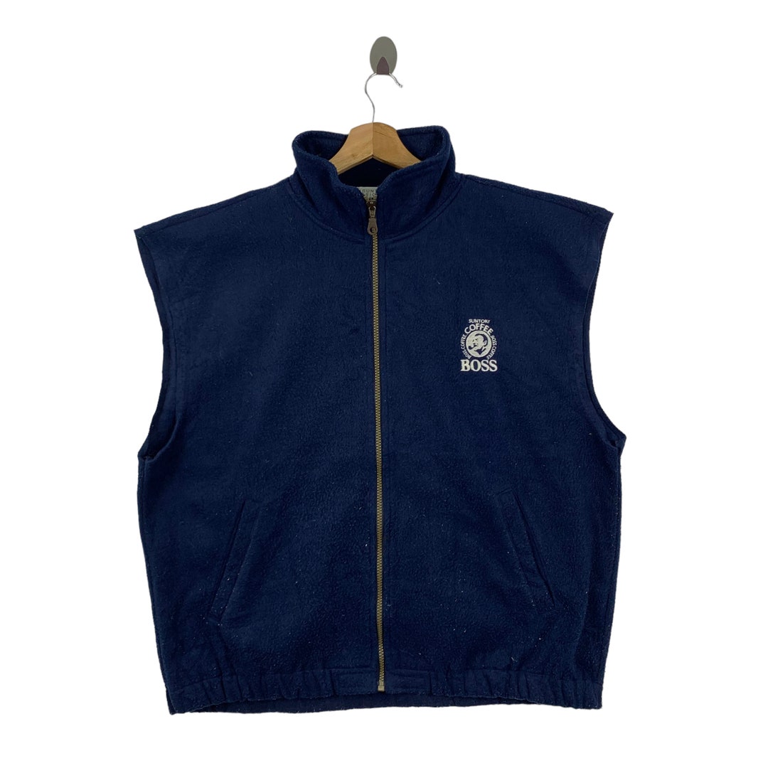 Vintage Suntory Boss Coffee Original Design Fleece Jacket - Etsy