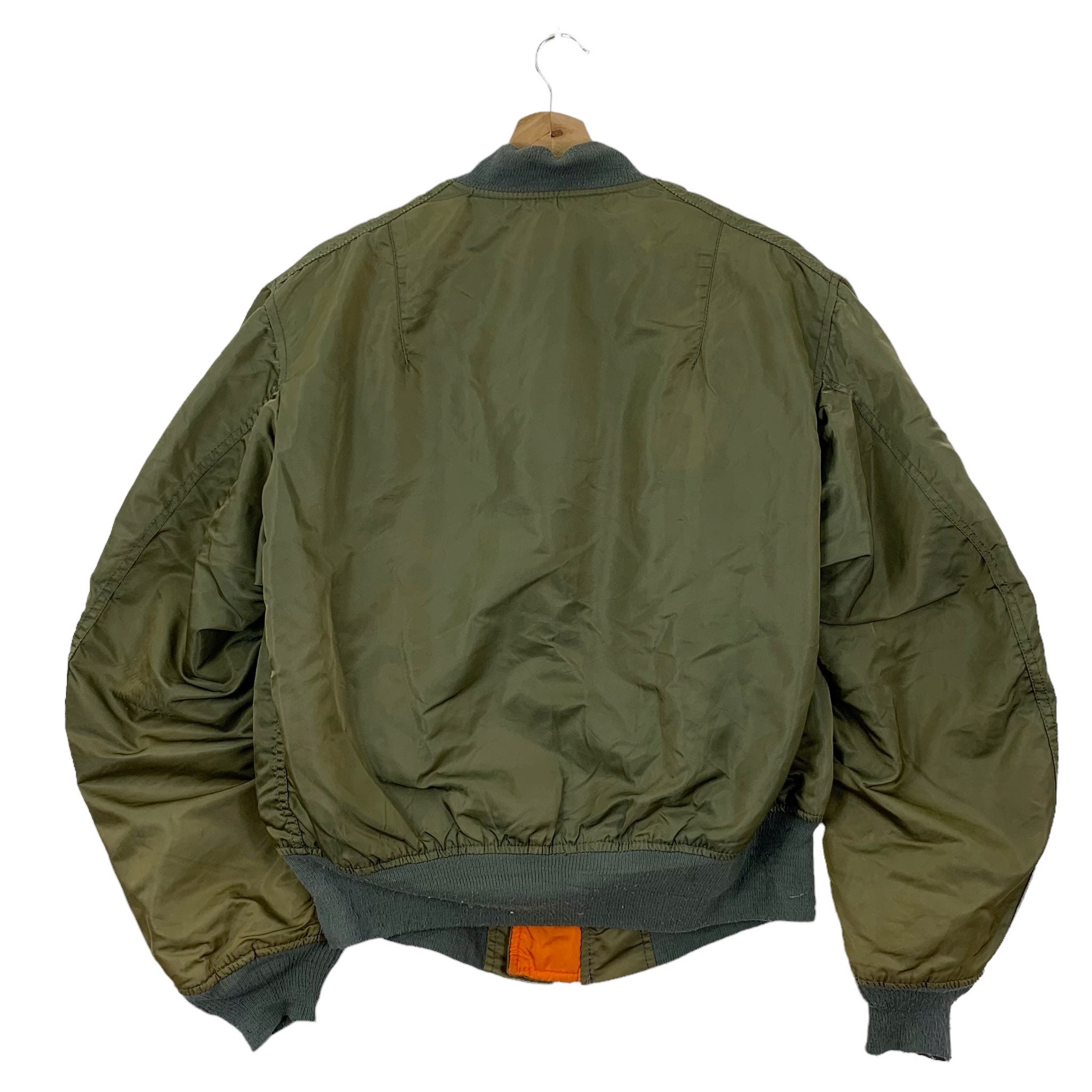 Vintage Alpha Industries Bomber MA Zipper Jacket - Etsy Canada Vintage Alpha Industries Bomber MA Zipper Jacket - Etsy Canada