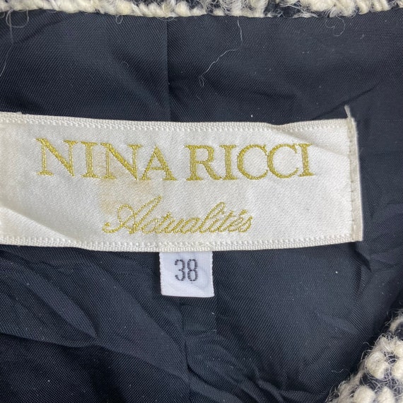 Vintage Designer Nina Ricci Dress Women Luxury Br… - image 6