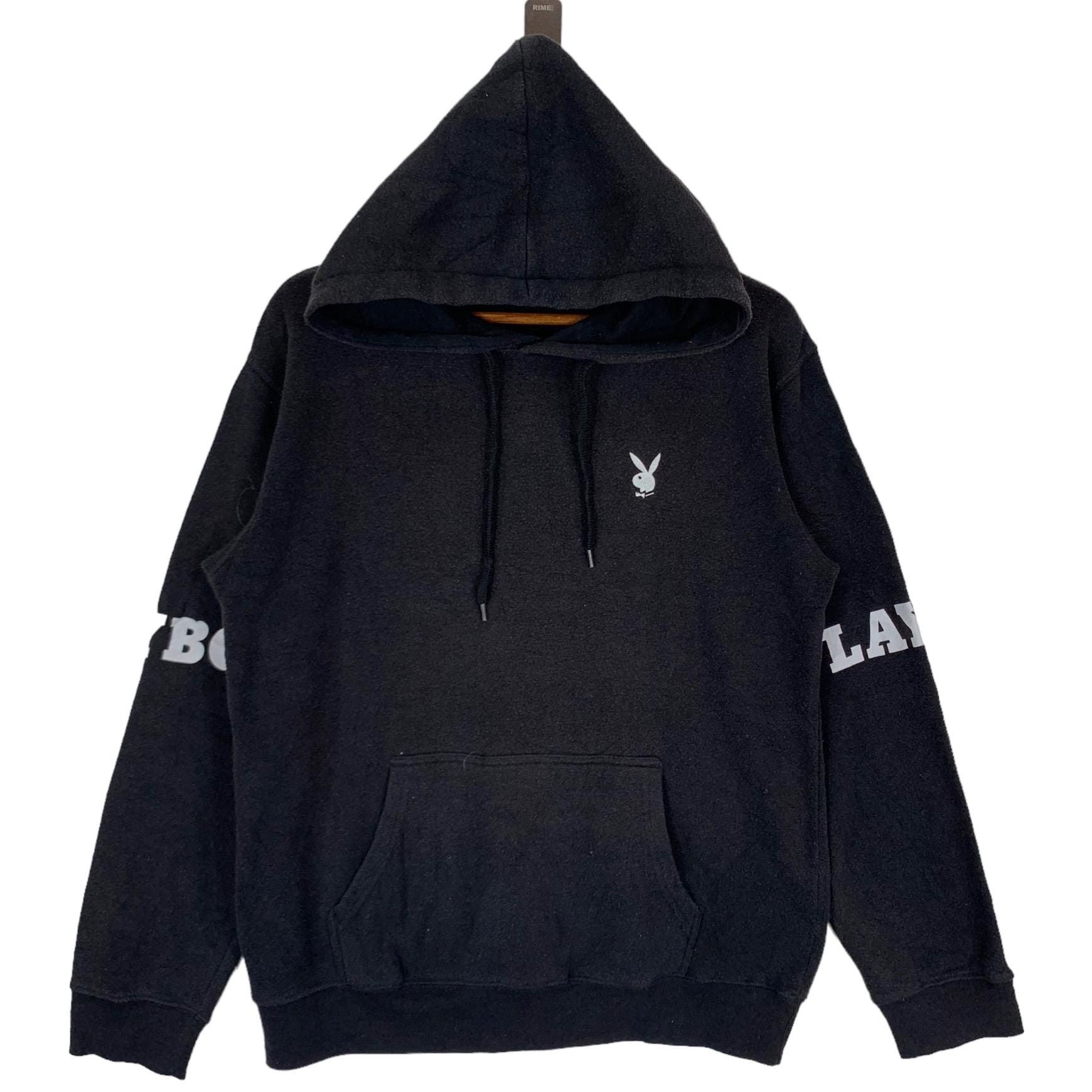 Vintage Playboy Bunny Hoodie Pullover Sweater Etsy