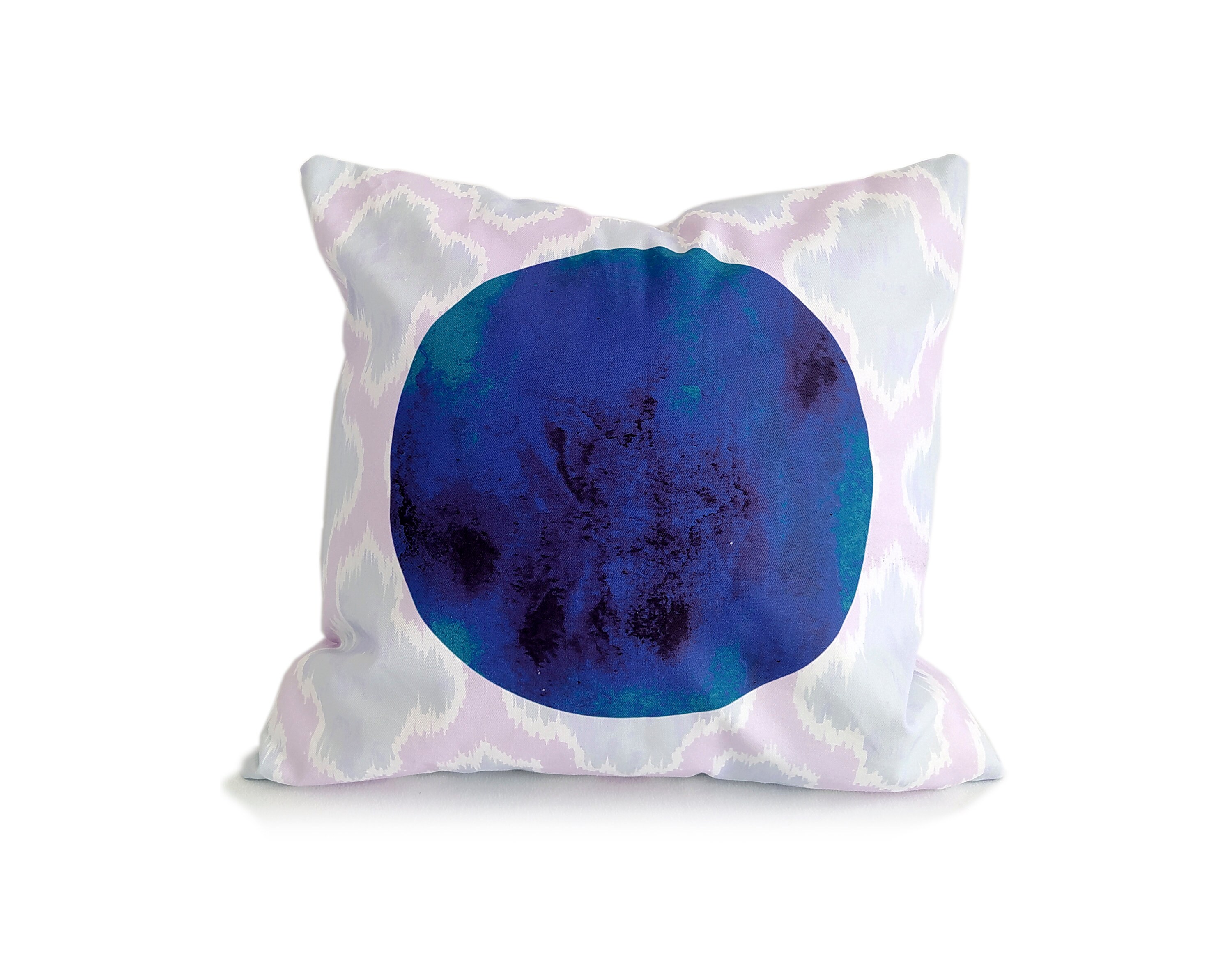 Pillow Cover Designer Pillow Cover Cushion Cover Blue Etsy