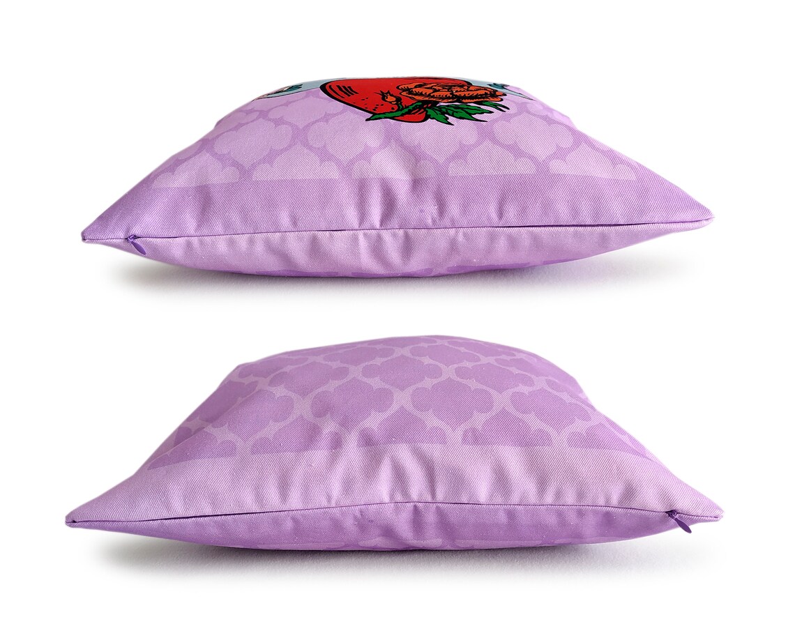 Angel Pillow Cover Designer Pillow Cover Pink Cushion Etsy