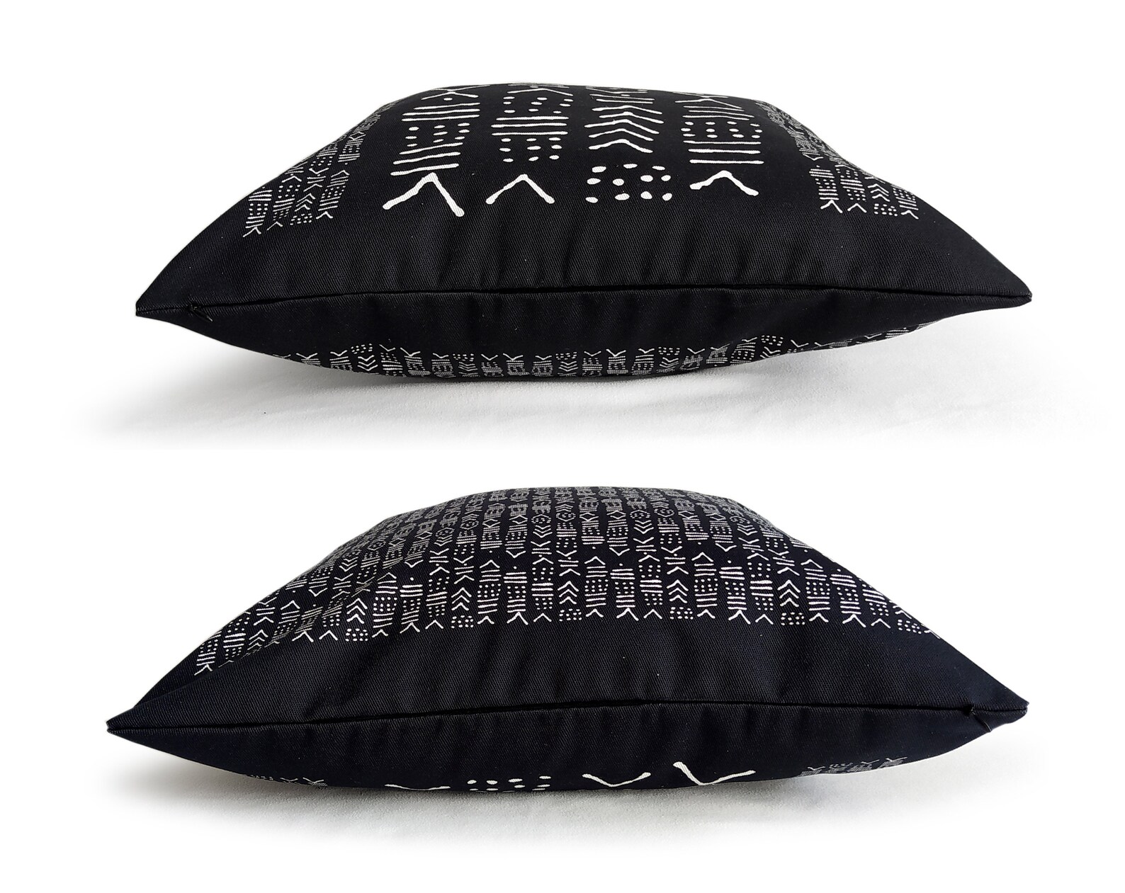 Both Sides Pillow Cover Black Pillow 20 inches African Etsy