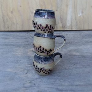Ceramic Jug in Pebble Glaze, off White Speckle Clay, Stoneware, Pottery 
