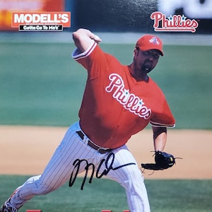 Terry Adams Philadelphia Phillies MLB  Hand Signed Autographed 8&quot;x10&quot; Photo w/ LoA & Hologram