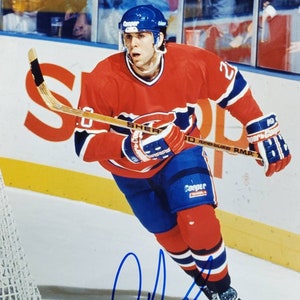 Eric Desjardins Montreal Canadiens NHL Hockey Hand Signed Autograph 8.5&quot;x11&quot; Photo w/LoA & Hologram