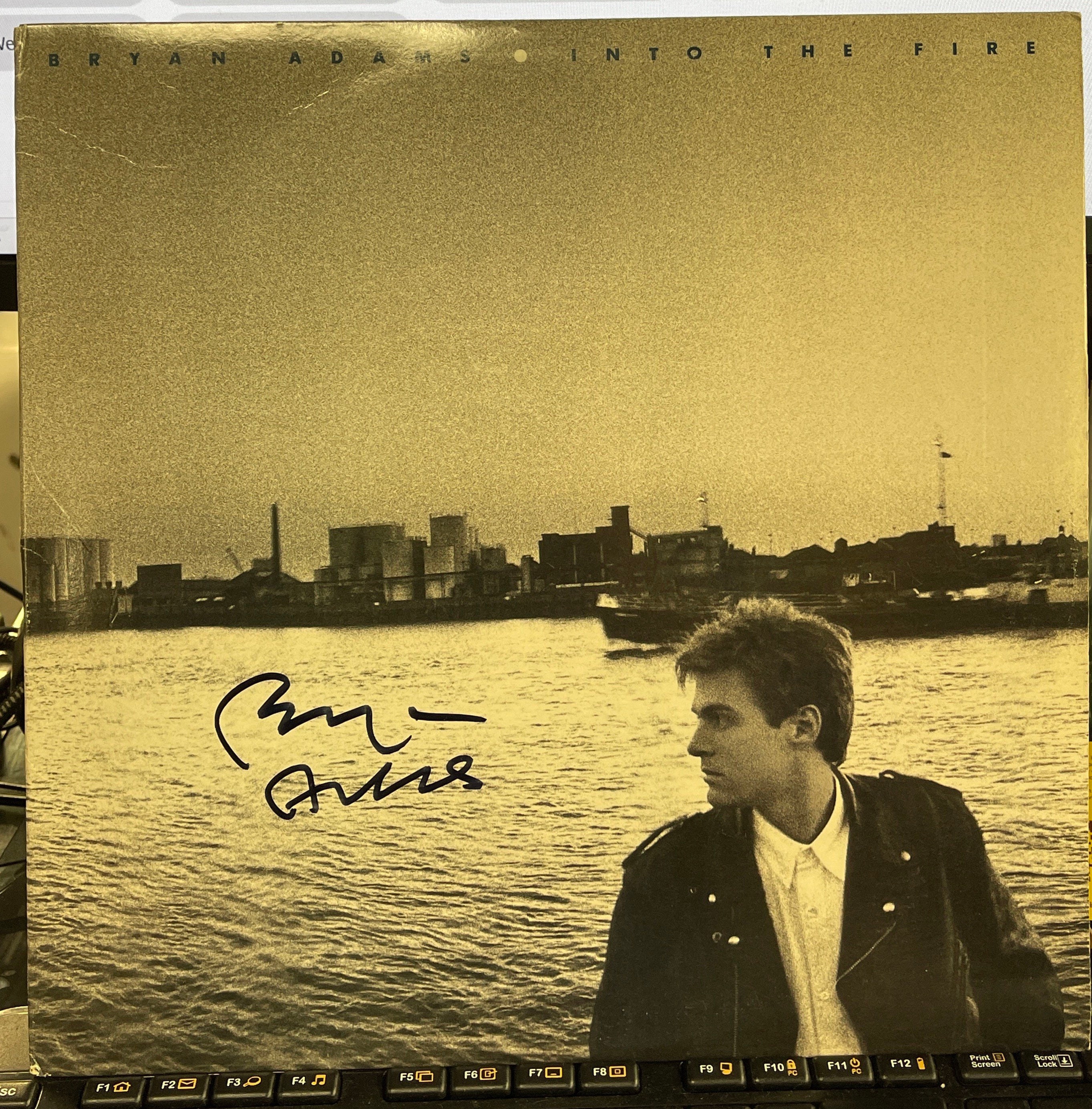 Bryan Adams Canadian Singer Musician Music Autographed Signed