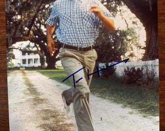 トム・ハンクス「フォレスト・ガンプ」直筆サイン入り写真 額入り