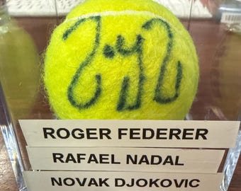 カルロス・アルカラス直筆サイン入りウィルソンUSオープンテニスボール