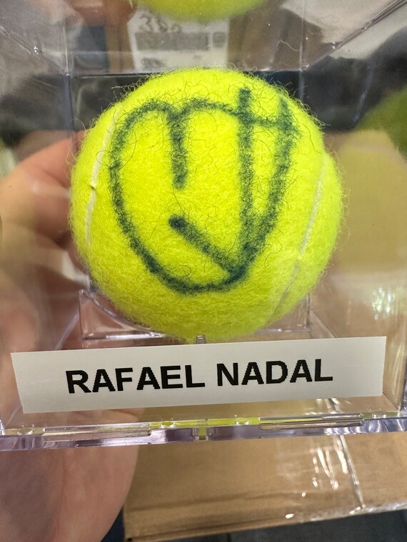 Rafael Nadal rafa hand Signed Autographed US Open - Etsy