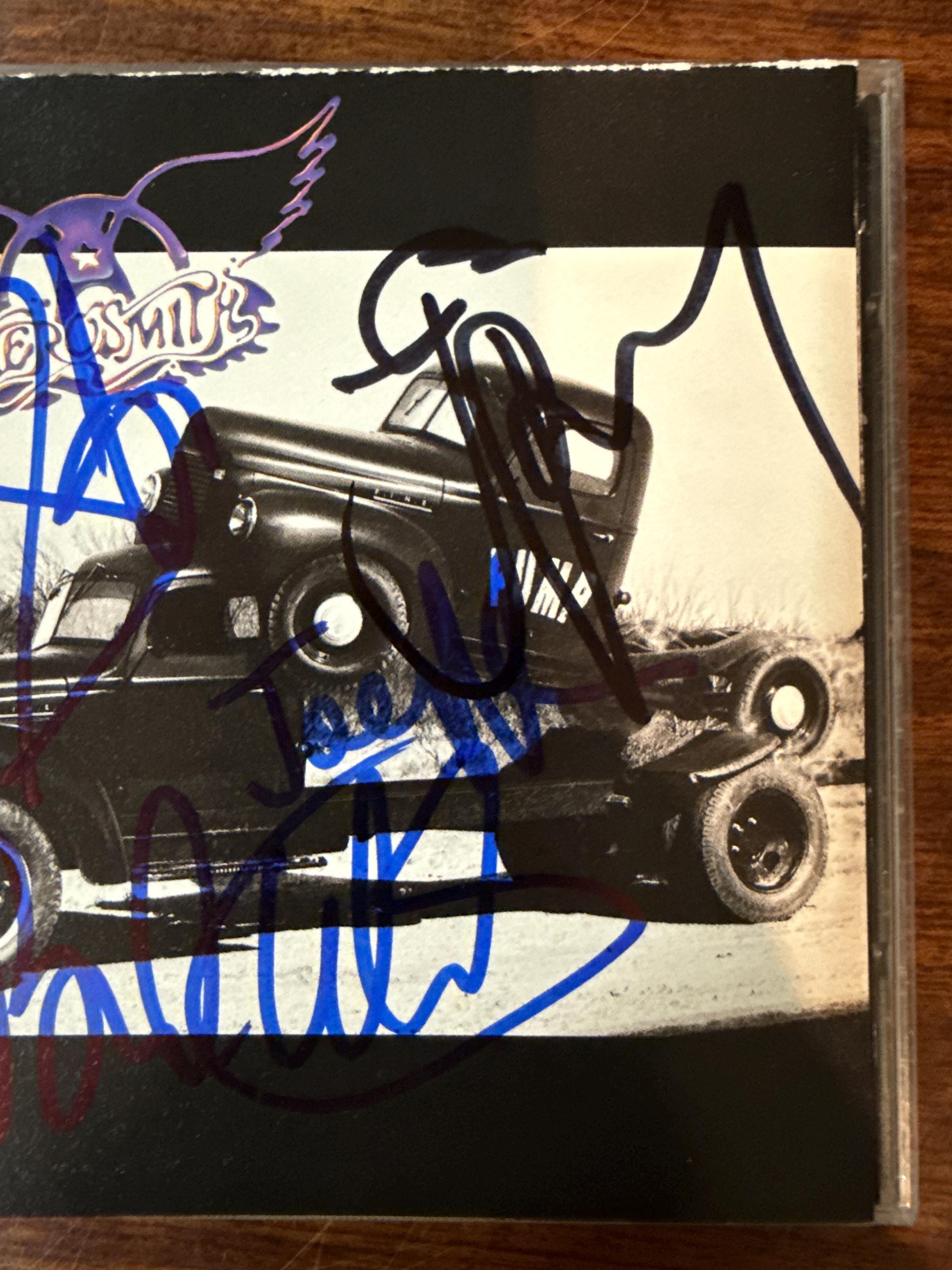 Aerosmith “pump” CD Hand Signed by All 5 Band Members W/ LOA - Etsy