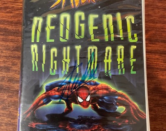 Stan Lee Hand-Signed Autographed VHS Tape "Spider-Man: Neogenic Nightmare" w/ LOA & Hologram