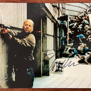 Bruce Willis &quot;Mercury Rising&quot; Hand Signed Autographed 8&quot;x10&quot; Photo W/ LOA