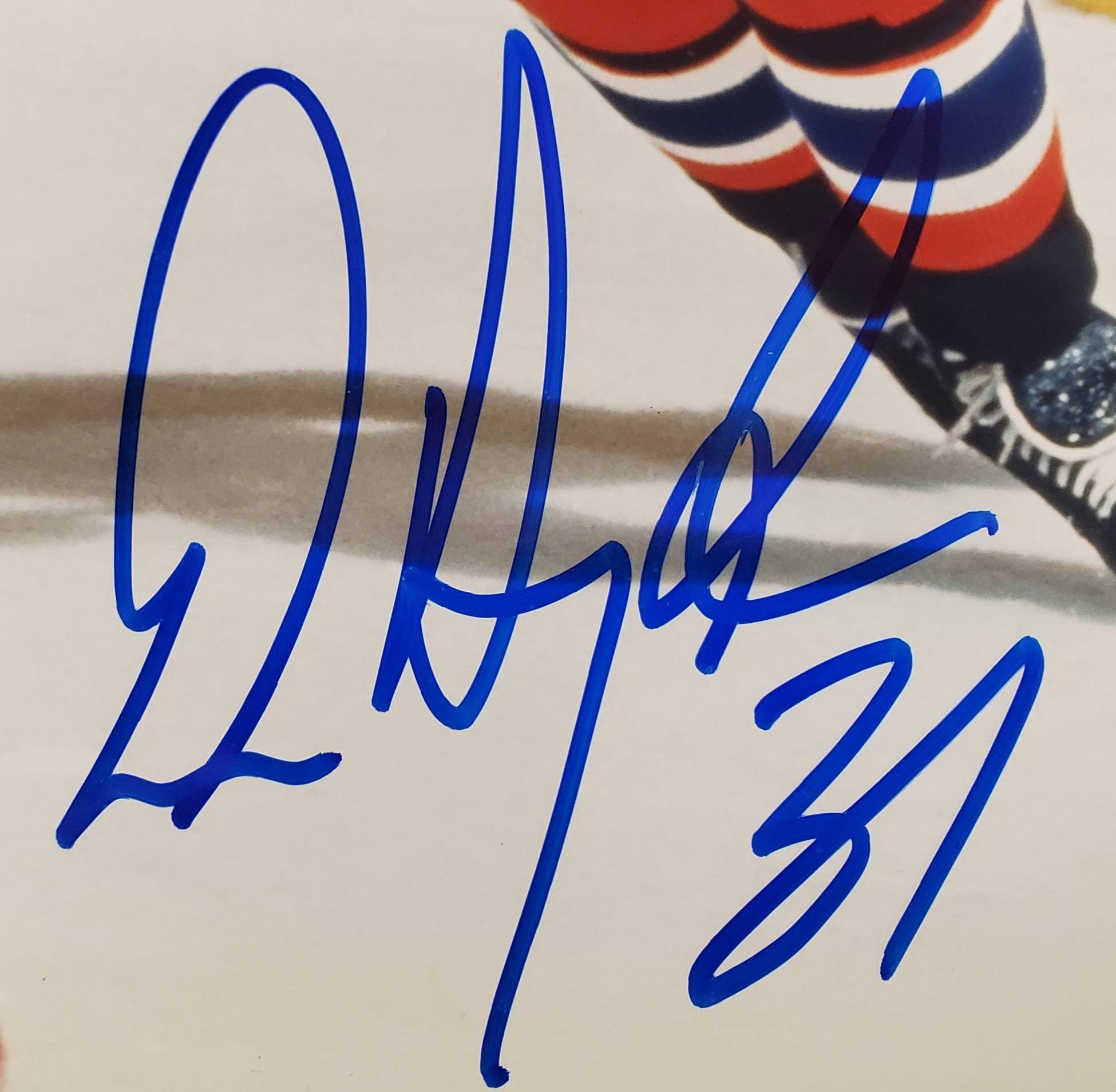 Eric Desjardins Signed Montreal Canadiens Photo: Autographed NHL