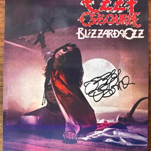 Ozzy osbourne autograph - Etsy 日本