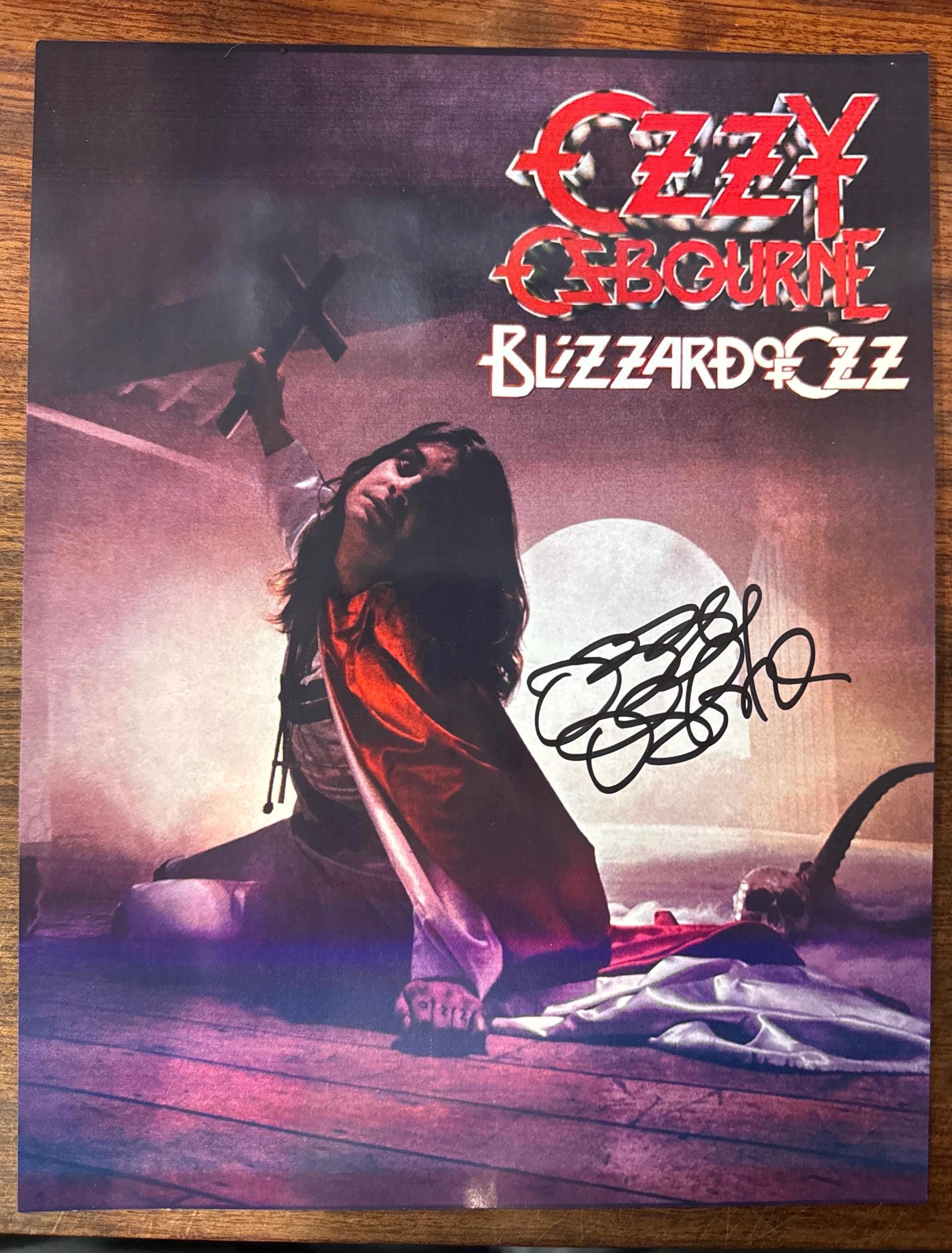Ozzy osbourne autograph - Etsy 日本