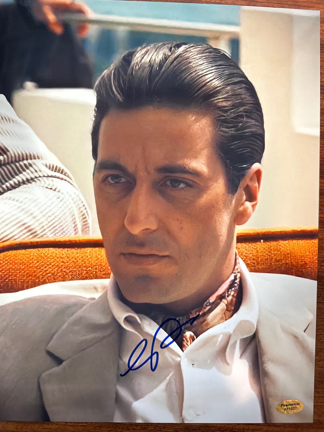 AL Pacino Hand Signed the Godfather Photo 8.5"x11"" Hand Signed