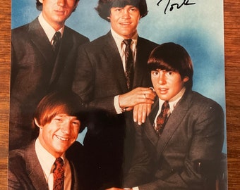 Peter Tork THE MONKEES Foto autografiada y firmada a mano de 8"x10" con LOA
