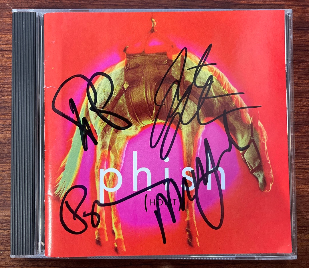 Phish Hoist CD 4x Hand Signed Autographed by Trey Anastasio Etsy