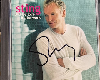Autograph Signed Sting Vinyl - Etsy