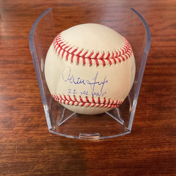 Derek Jeter & Aaron Judge New York Yankees Signed Autographed Official Rawlings Baseball Ball w/LOA