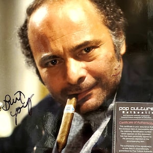 Burt Young &quot;Paulie Pennino&quot; from Rocky Hand Signed Autographed Photograph 8x10&quot;  W/ LOA