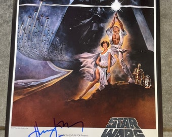 Star Wars: A New Hope Multi-Signed Poster – Gold & Silver Pawn Shop
