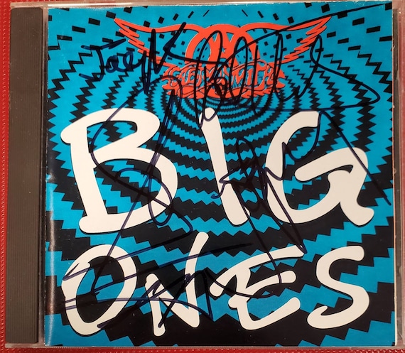 Aerosmith 'big Ones' CD: 5x Hand-signed Autographed Album (LOA) - Etsy