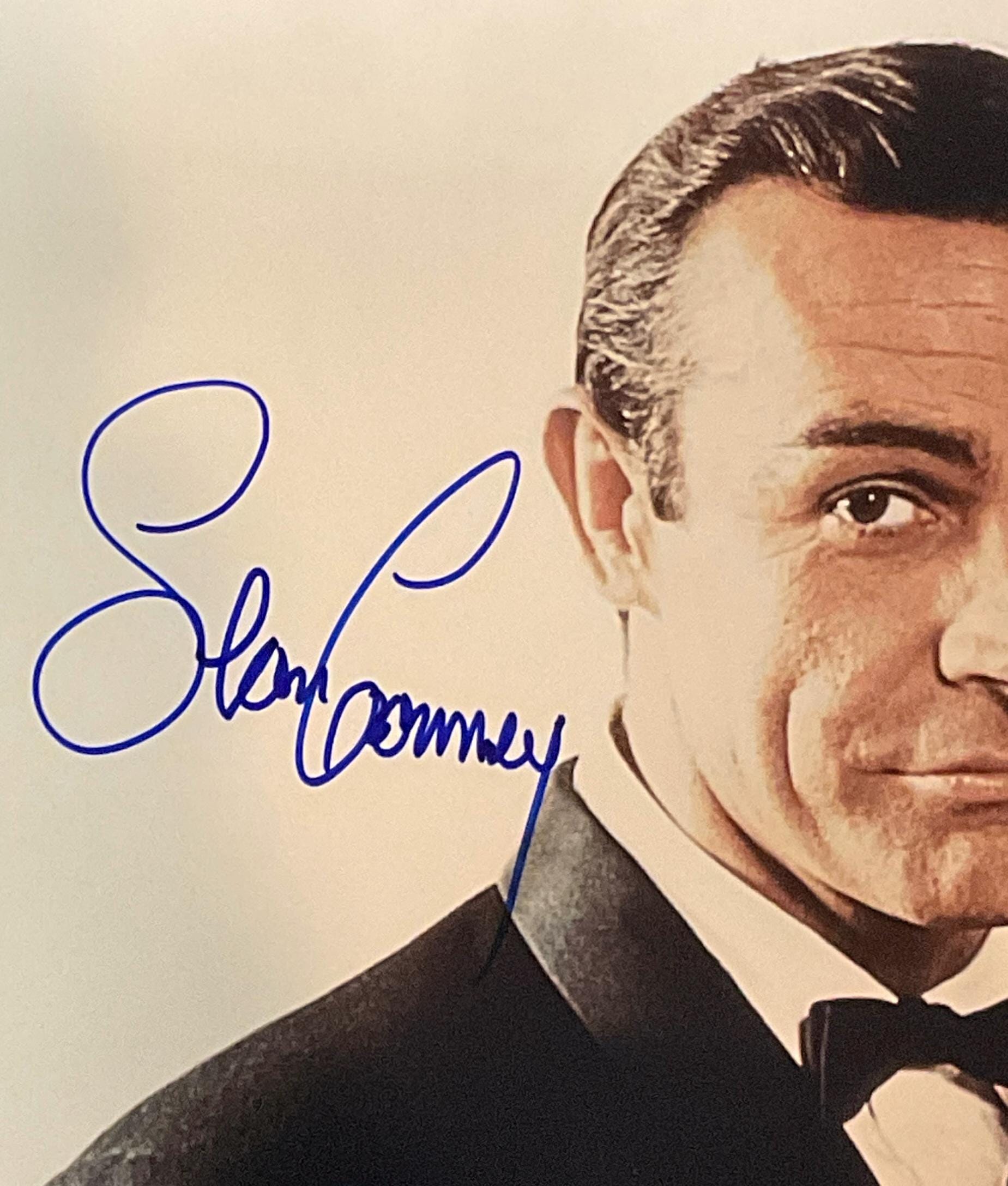 映画○007ジェームズボンド ショーン・コネリー 直筆サイン 映画○007ジェームズボンド ショーン・コネリー 直筆サイン