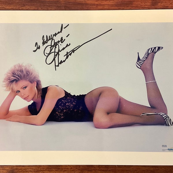 Lisa Hartman "Actress/Signer Knots Landing" Hand Signed Autographed 8"x10" Photo W/ LOA