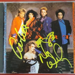 Heart "Self-Titled" CD Hand-Signed Autographed by Ann & Nancy Wilson w/ LOA