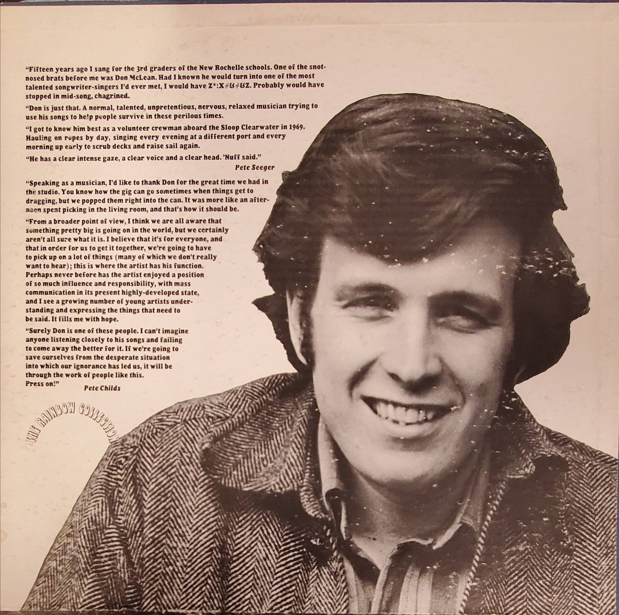 Don McLean Tapestry Platenalbum Gesigneerd door Etsy Nederland