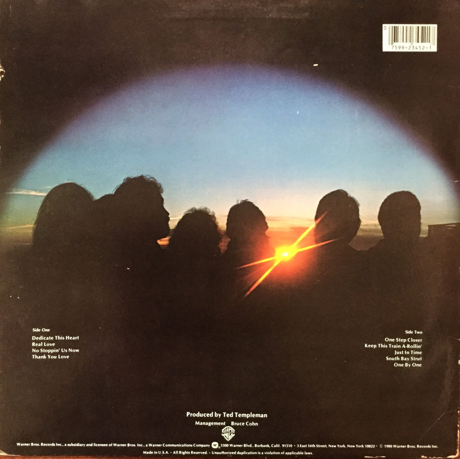 The Doobie Brothers One Step Closer Album Hand Signed Etsy