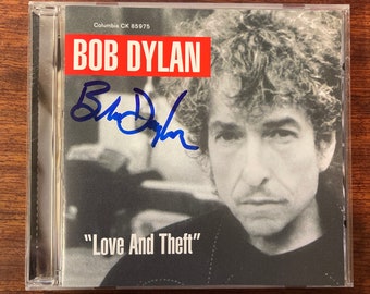 ボブ・ディラン「タイム・アウト・オブ・マインド」サイン入りCD