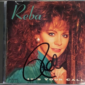 Reba McEntire &quot;It&#39;s Your Call&quot; CD Hand-Signed Autographed by Reba McEntire w/ LOA