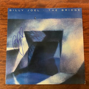 Billy Joel &quot;The Bridge&quot; Album Hand-Signed Autographed LP w/ LOA