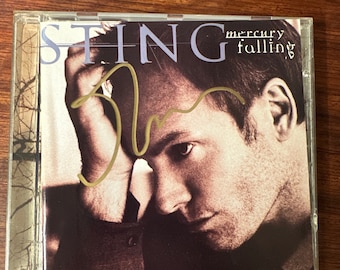 May include: A CD case with a photo of Sting on the cover. The title of the album is "Mercury Falling".