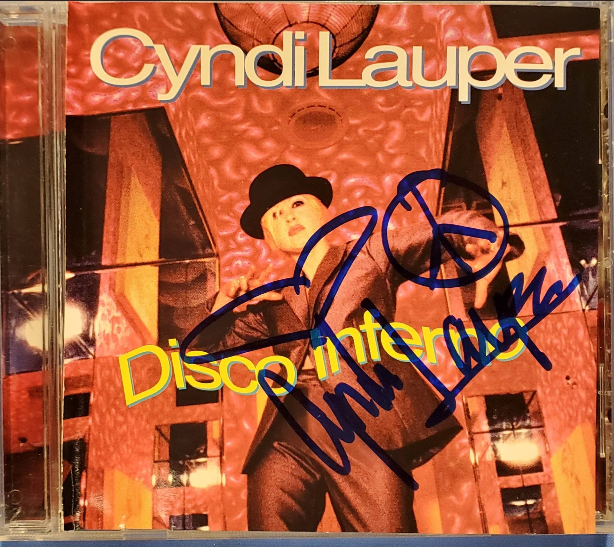 Cyndi Lauper Signed - Etsy