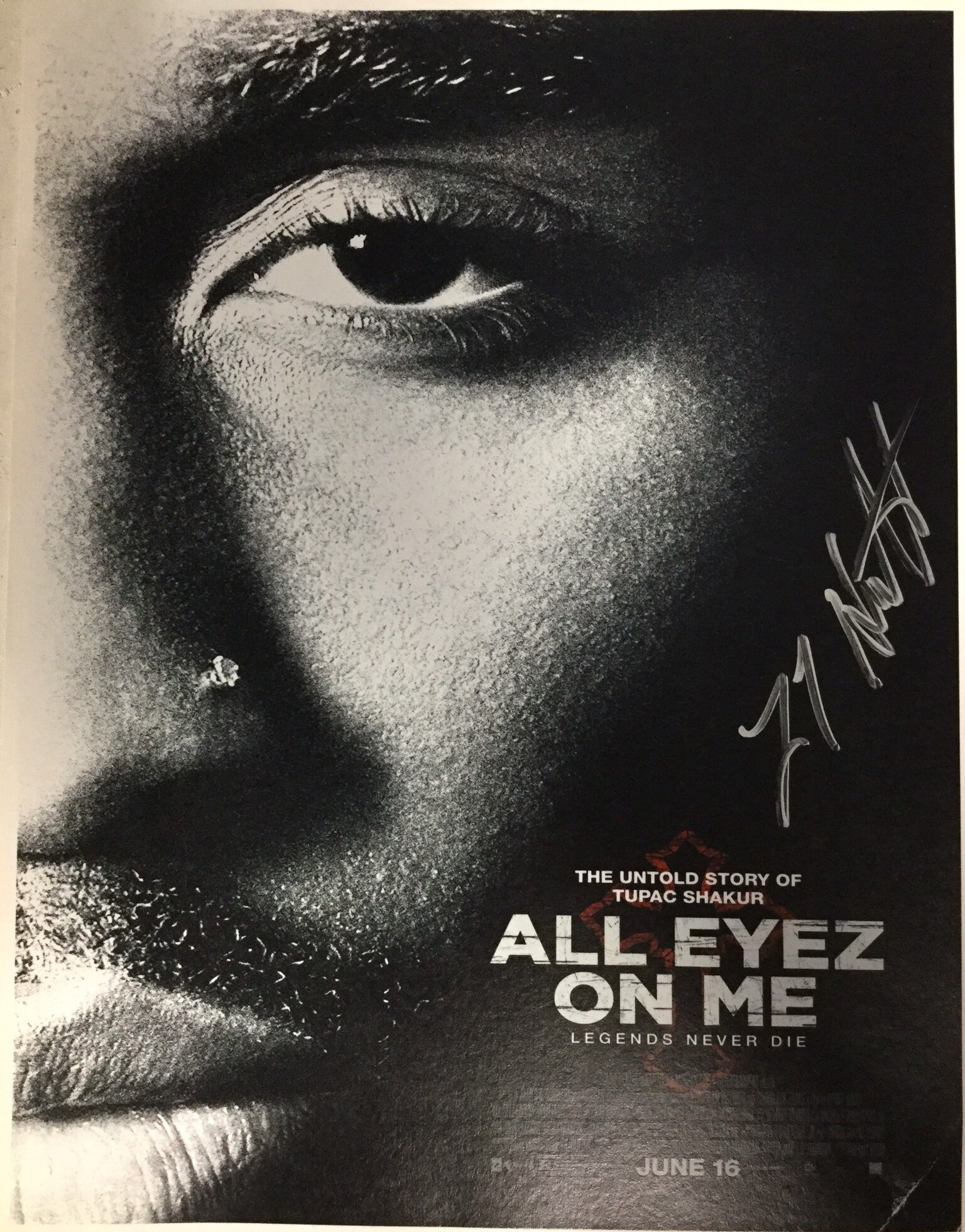 Tupac autograph - Etsy 日本