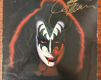 KISS ダイナスティ サイン入りビニールレコード（黒枠付き） - Etsy 日本