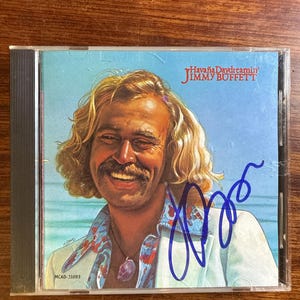 Jimmy Buffett "Havana Daydreamin"  CD Album Hand Signed by Jimmy Buffet w/ LOA