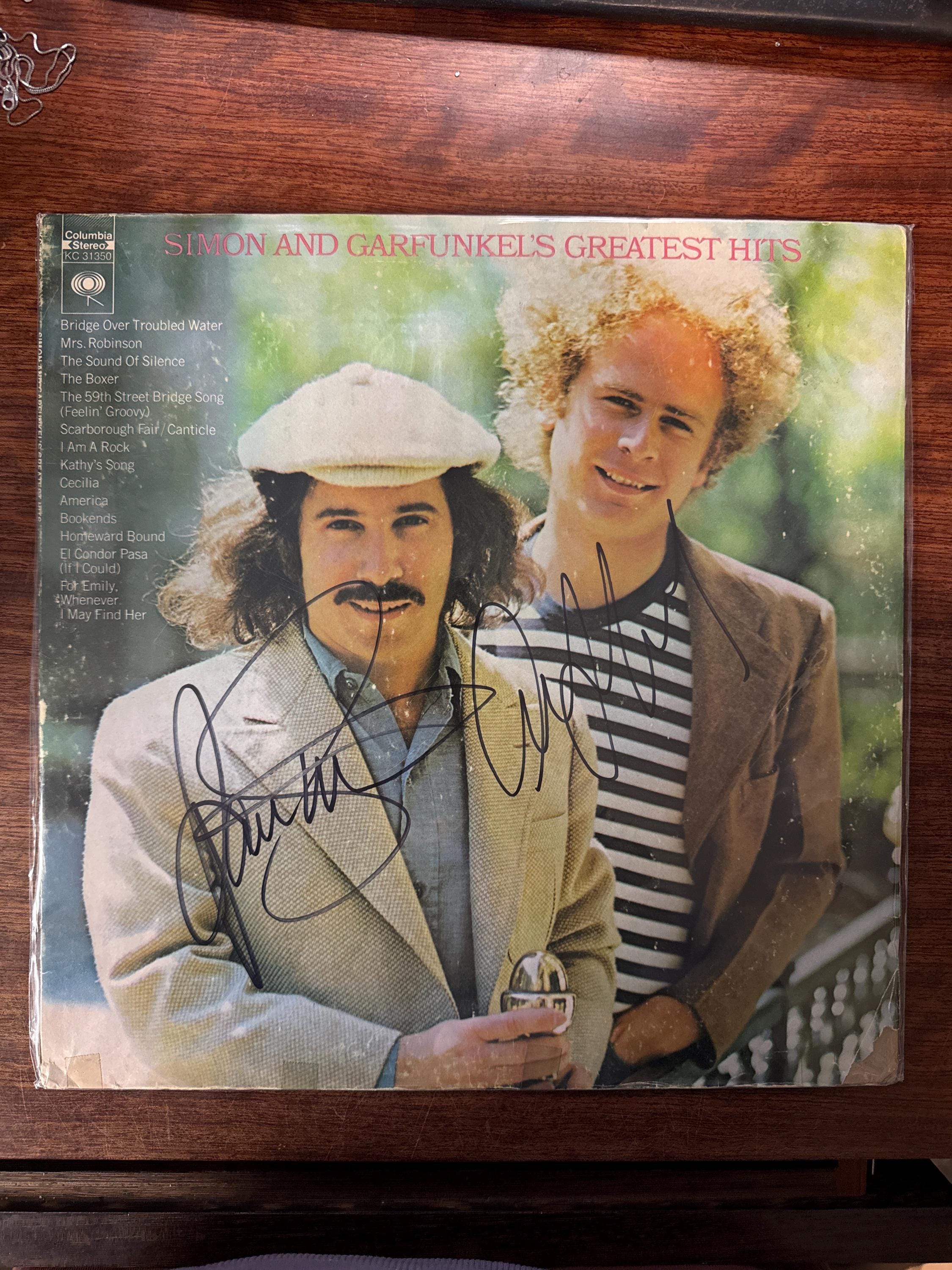 Simon and Garfunkel 直筆サイン入りCD Simon and Garfunkel Autograph - Etsy
