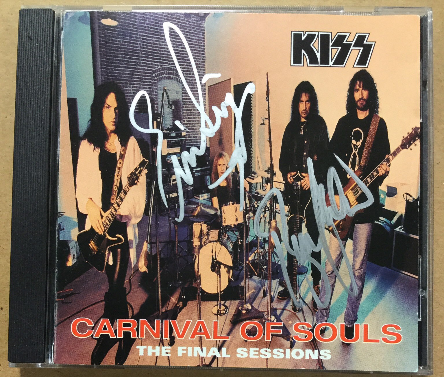 KISS エリックシンガー直筆サイン