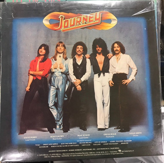 Neal Schon Signed Journey Departure Album Neal Schon Signed Journey Departure Album