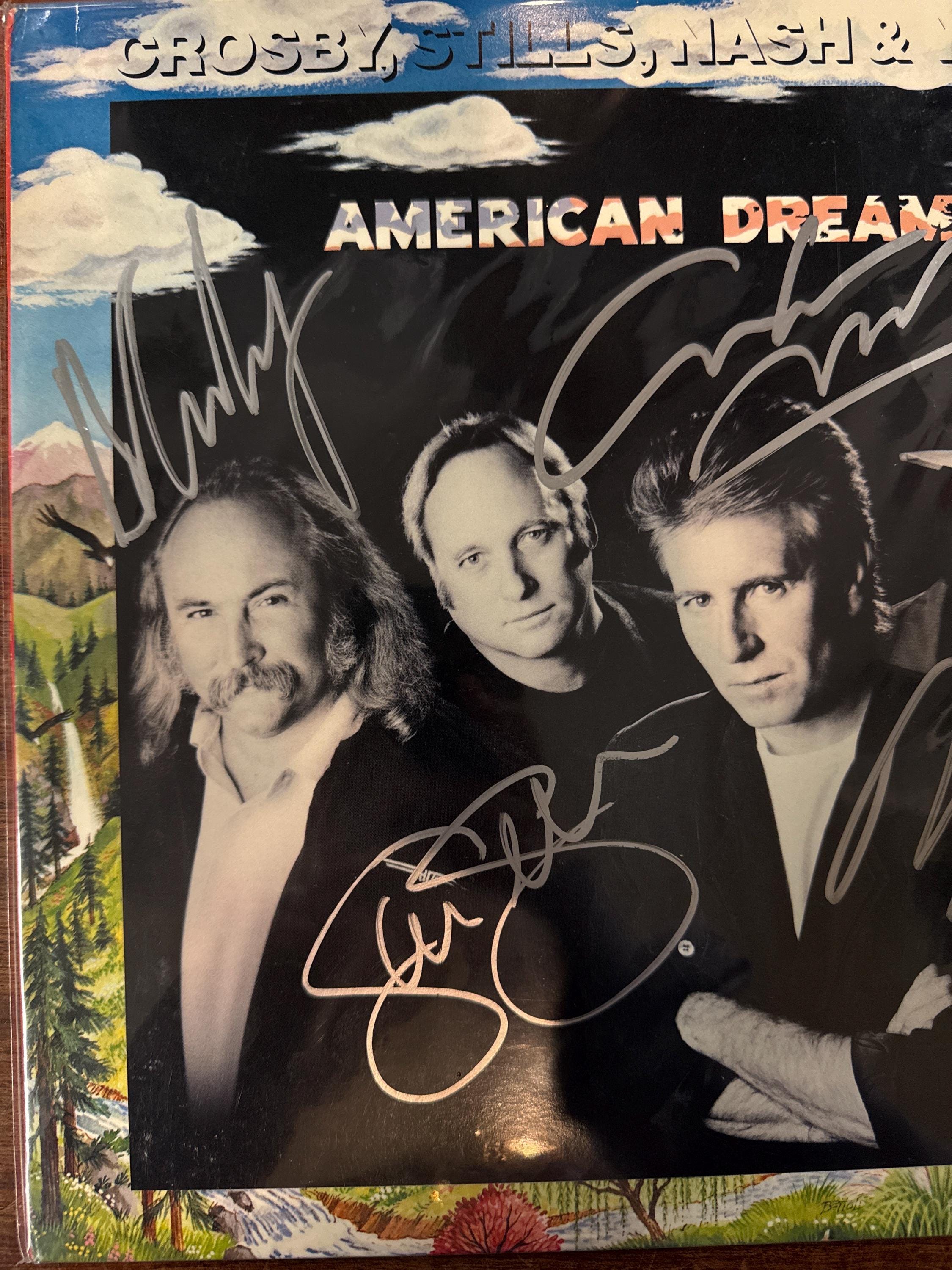Crosby Stills Nash & Young CD 国内盤 サイン入り Crosby Stills Nash and Young Autograph - Etsy
