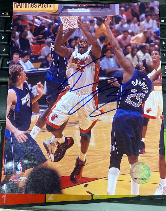 シャキール・オニール マイアミ ヒート 8x11