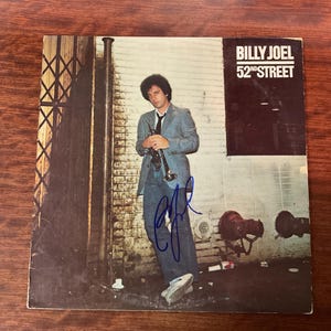 Billy Joel &quot;52nd Street&quot; Album Hand-Signed Autographed LP w/ LOA