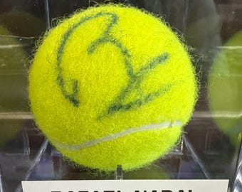 Rafael Nadal "Rafa "Hand Signed Autographed US OPEN Wilson 3 Tennis Ball with LOA and Hologram