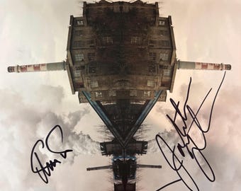 Phish gesigneerde album-lp "Big Boat" - Gesigneerd door All 4 Members Blue Sharpie w/ LOA - zeldzaam ondersteboven gesigneerd